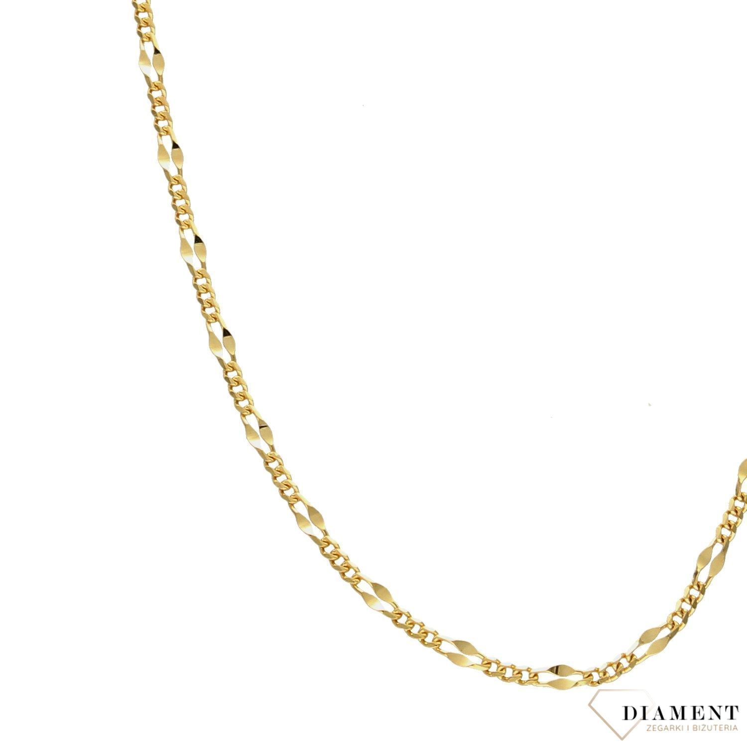 Złoty łańcuszek 585 figaro gucci 50 cm 1009-040 (2).jpg